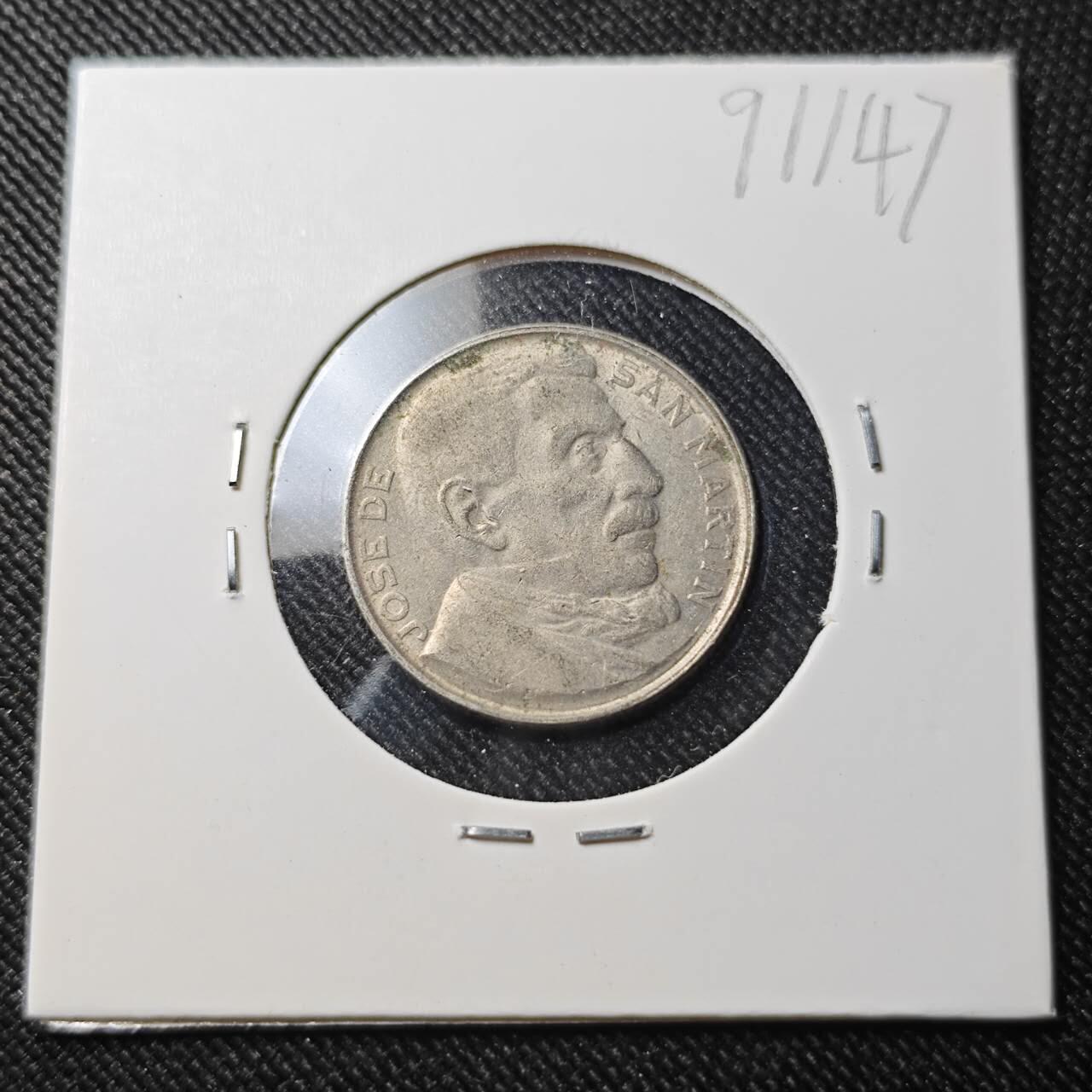 KK钱币收藏小铺  第391期  2月预留时间 周末发货  阿根廷20分纪念币