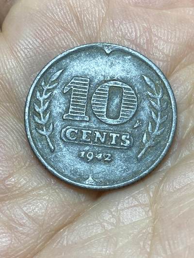 2026年第十八场(总第一百八十七场）外国好品散币场(免佣金) - 荷兰🇳🇱1942年10分(二战德国占领时期)