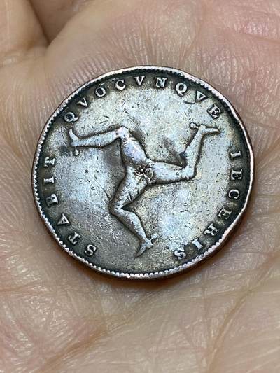 2026年第十八场(总第一百八十七场）外国好品散币场(免佣金) - 少见有伤–英属马恩岛🇮🇲1839年1法新(维多利亚女王青年时期，首发年仅发行3年)