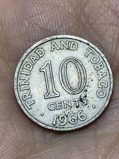 2026年第十八场(总第一百八十七场）外国好品散币场(免佣金) - 特立尼达和多巴哥🇹🇹1966年10分(首套流通硬币首发年)