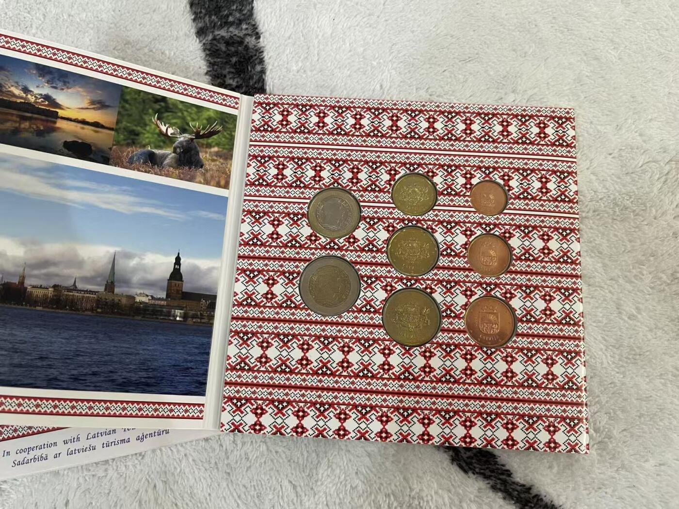 ❤️【币观天下】❤️ 第342期钱币秒杀拍卖场- 2026.2.4秒杀专场 长期征集拍品  拉脱维亚2014年欧元官方套币 发行量仅1000套 