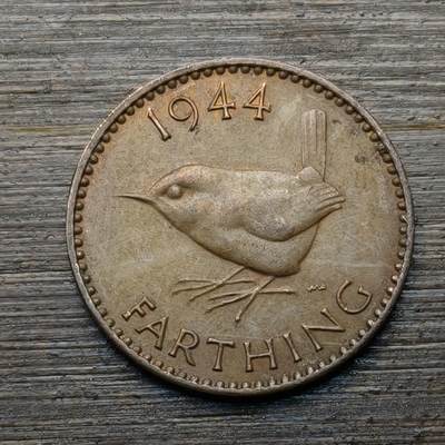 【铜匠收藏】★第144★散币专场 不寄存，30包邮。不满30元，支付5元运费。《接受代拍 代送NGC评级》 - 46【无寄存】英国 1944年 1法新