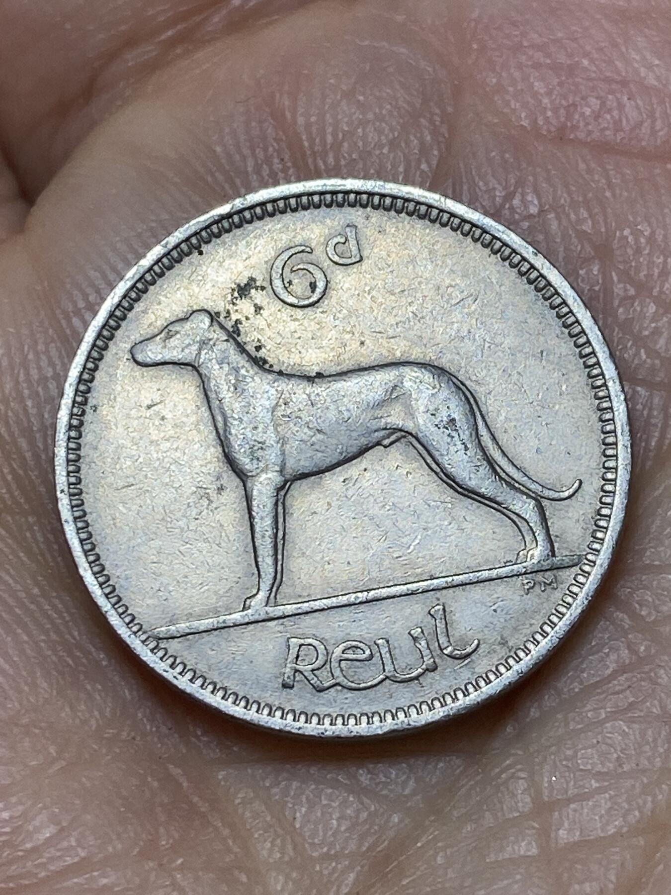 2026年第十九场(总第一百八十八场）外国好品散币场(免佣金) 爱尔兰🇮🇪1948年6便士(共和国时期第一套第二版)