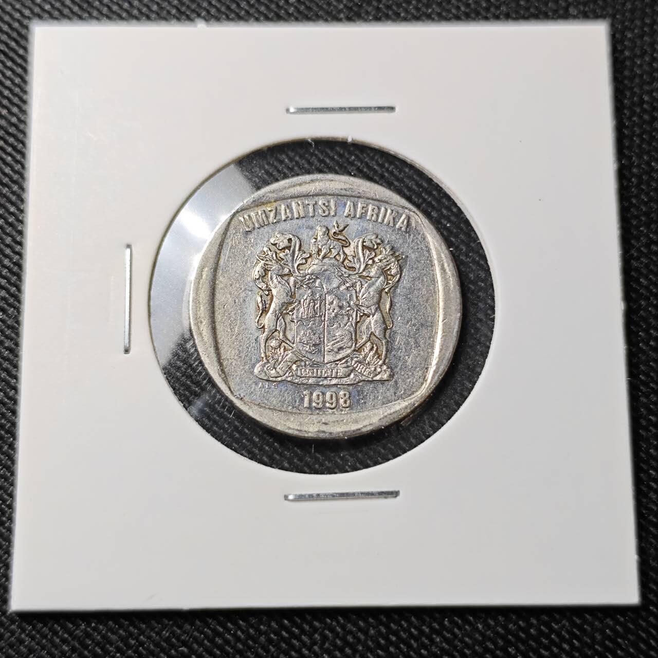 KK钱币收藏小铺  第392期  2月预留时间 周末发货  南非2兰特