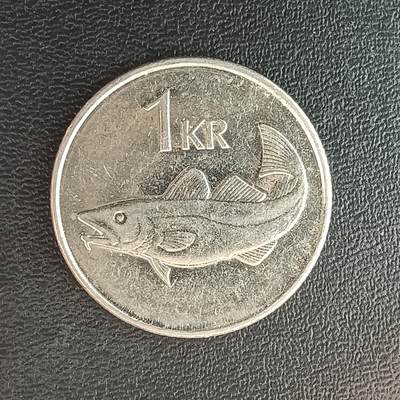 逸泉钱币2026第十二组世界钱币专场春节千件大拍A1614～2574 - 2079冰岛1克郎