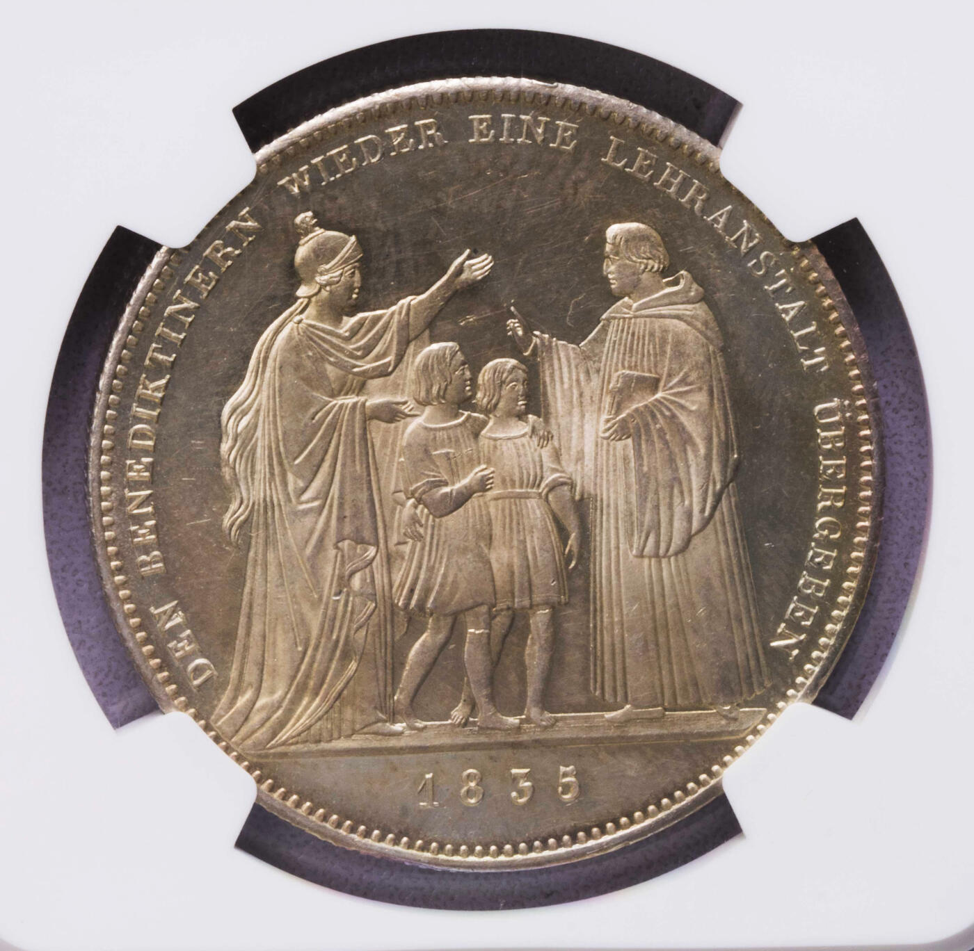 NGC-MS64PL 1835巴伐利亚路德维希一世历史大泰勒 亚军分