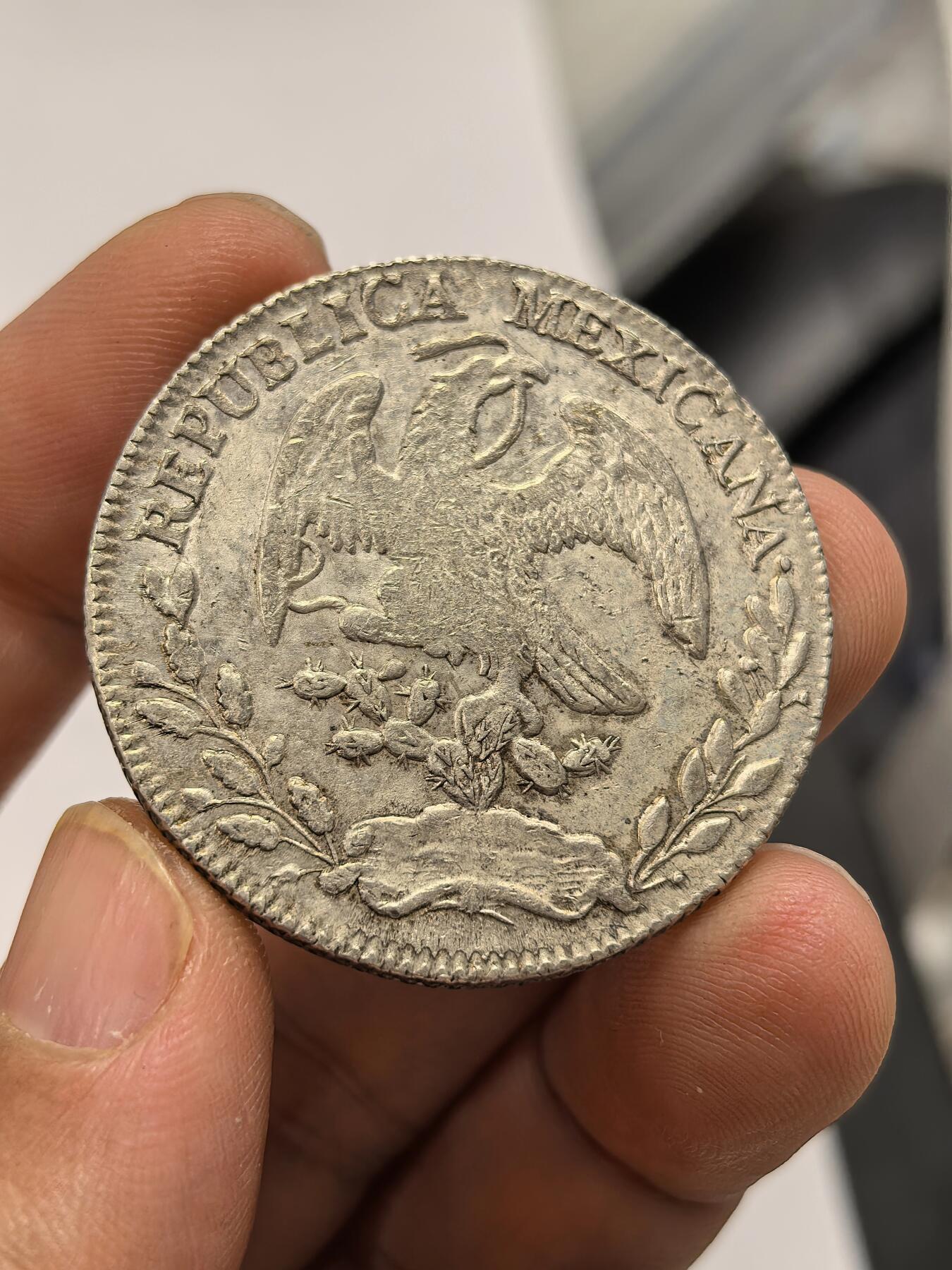 博洋堂“心向春光”2月精品大拍专场暨第160期（全场包邮） 墨西哥1861ZS VL版花边鹰洋 好品无戳