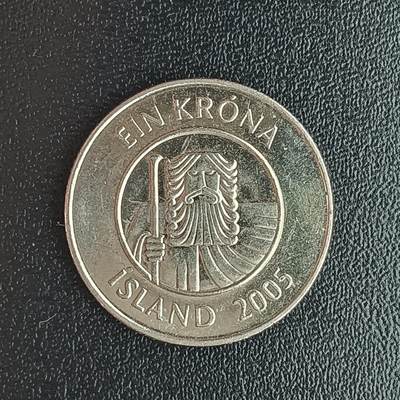 逸泉钱币2026第十八场世界各国散币纪念币AF1633-2572 1887 冰岛1克朗