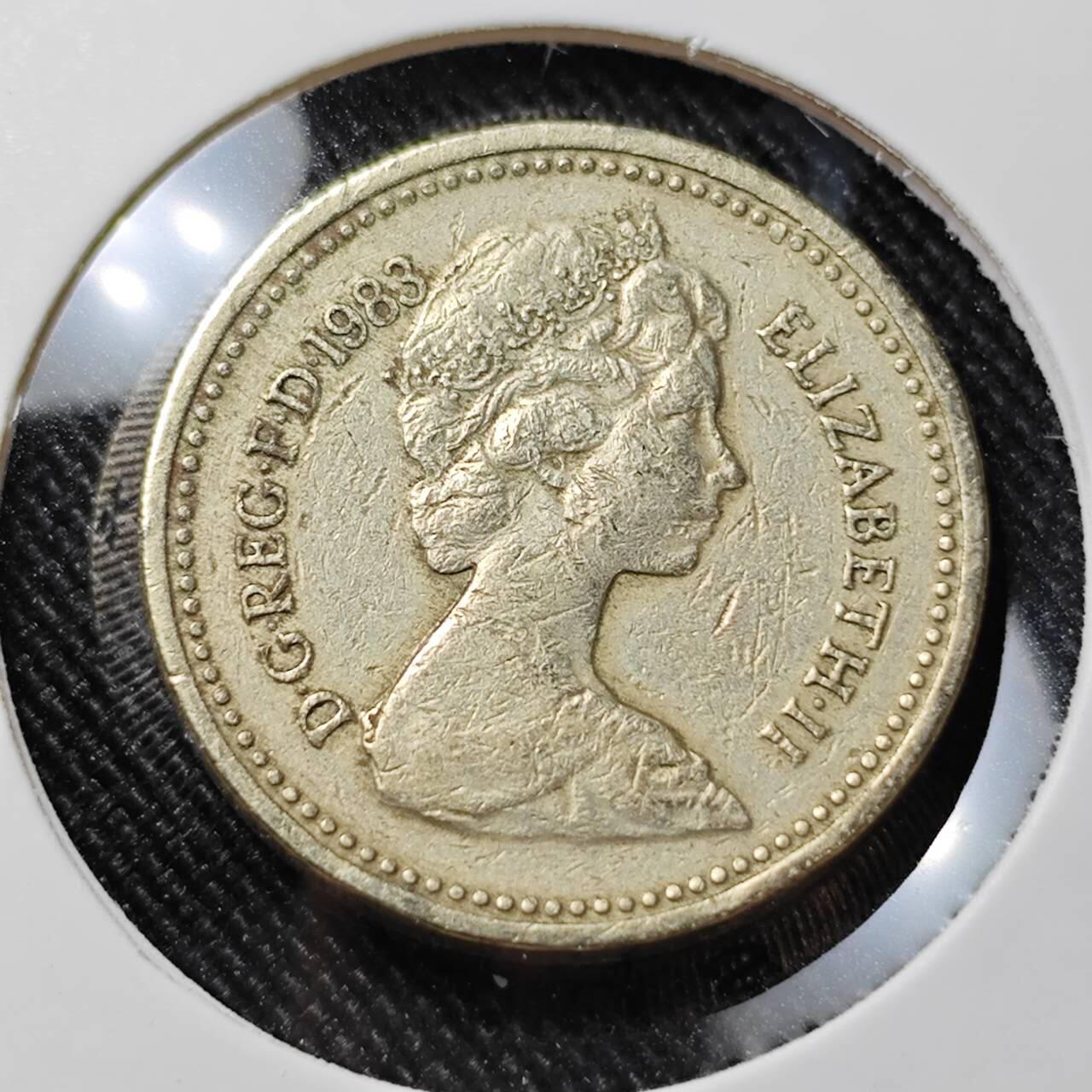 KK钱币收藏小铺  第392期  2月预留时间 周末发货  英国1镑