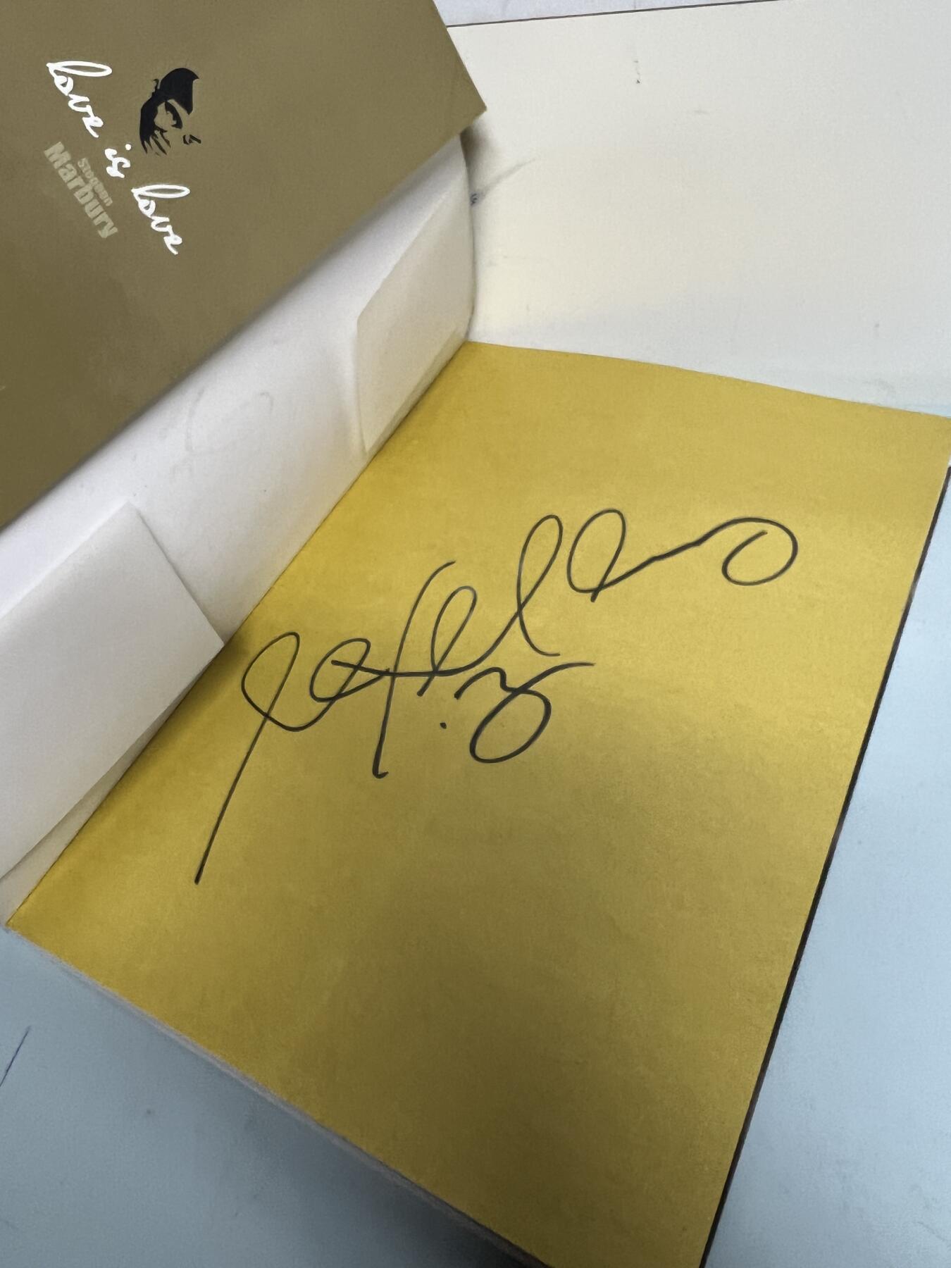 零元拍：马布里 马政委 亲笔签名《我是马政委》