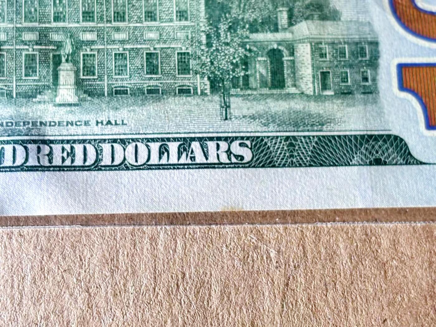 【Blue Auction】世界纸币精拍第782期——18级TOP拍卖/信誉/品质/专业/高效💫 【倒置号】美国 2009年100美金 UNC-