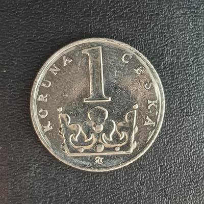 逸泉钱币2026第十二组世界钱币专场春节千件大拍A1614～2574 - 2080 捷克1克郎