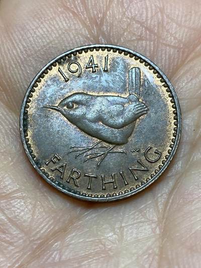 2026年第十九场(总第一百八十八场）外国好品散币场(免佣金) - 英国🇬🇧1941年1法新(乔治六世第一版)