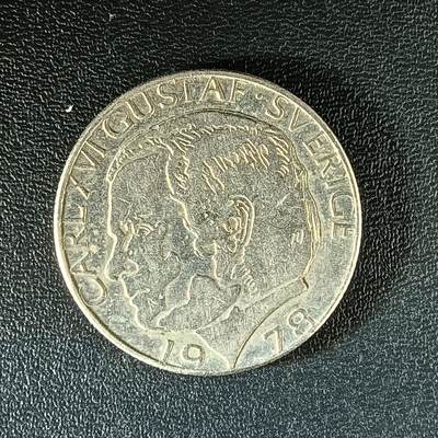 逸泉钱币2026第十八场世界各国散币纪念币AF1633-2572 1987 瑞典1克郎