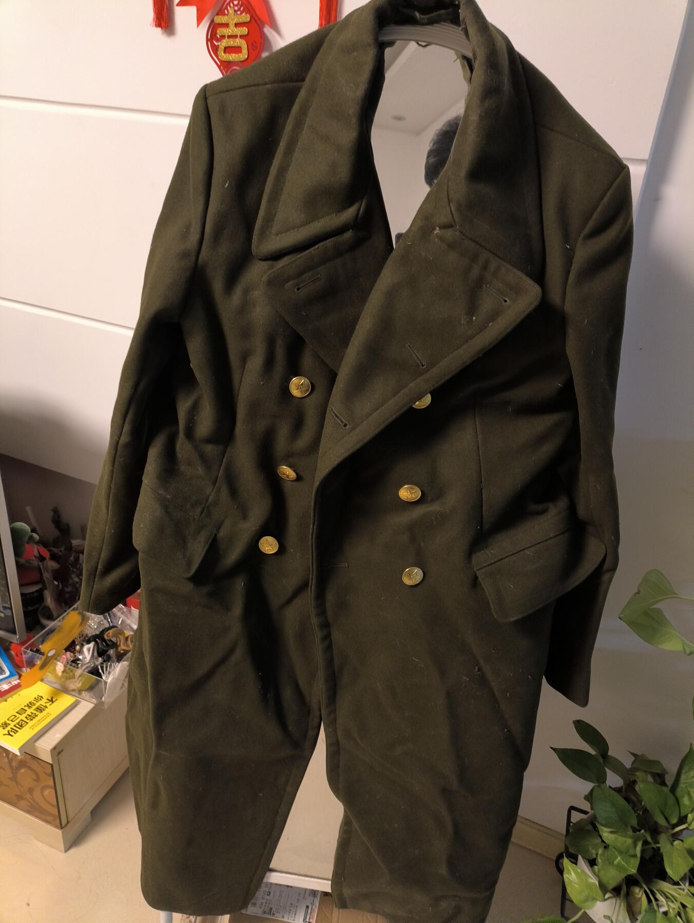 （店主清仓 大量自藏 制服徽章盛宴）罗岚⭐爱藏⭐甄选专拍第五场-分享拍场赚佣（实体经营） su-M85式陆船运麦尔登呢干部大衣 壹号一型（体感比65早期的船运呢舒服很多 土共大衣尺码灵活）库存未下水 改扣可当平替