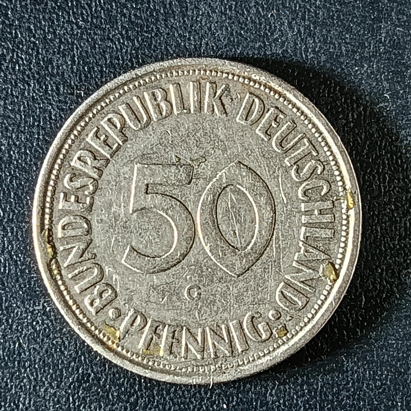 逸泉钱币2026第十二组世界钱币专场春节千件大拍A1614～2574 2161 德国50芬尼