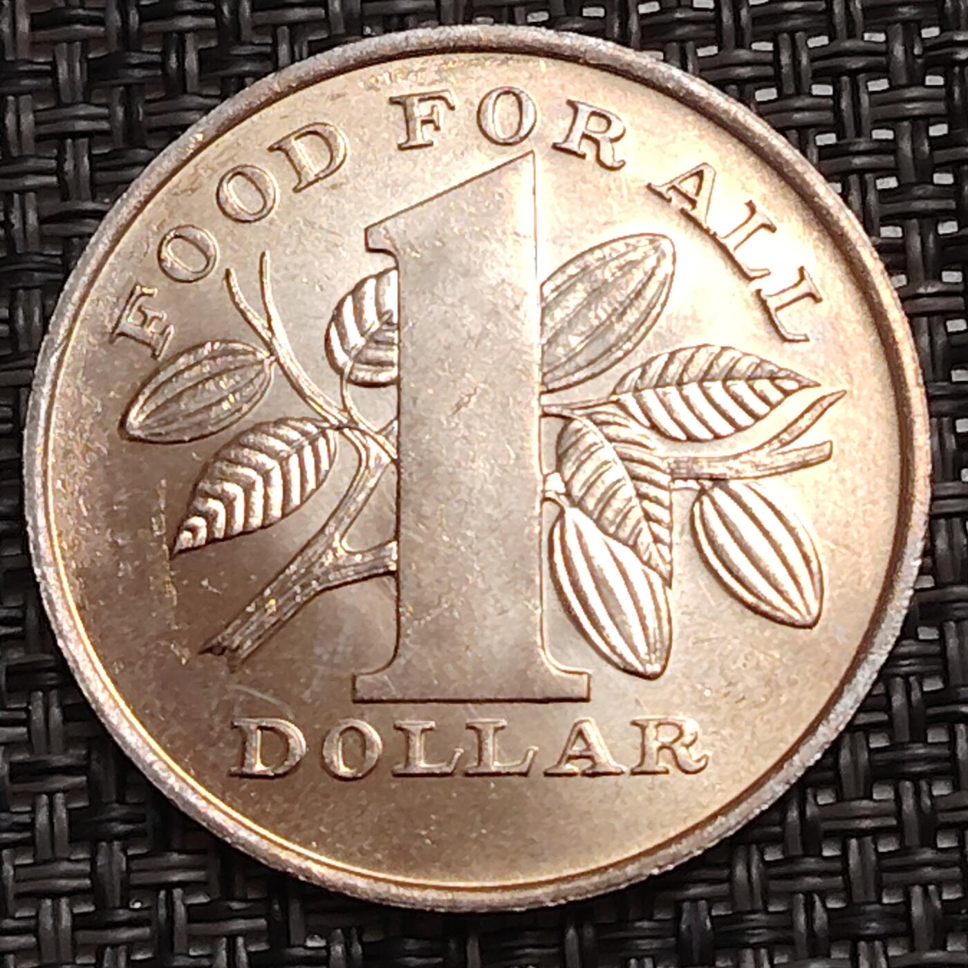 布加迪🐬～世界钱币(上海)🌾第 273 期 /  各国套币和散币 特立尼达多巴哥 1979年 1元