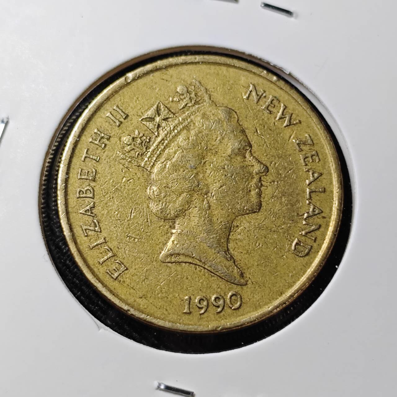 KK钱币收藏小铺  第392期  2月预留时间 周末发货  新西兰2元