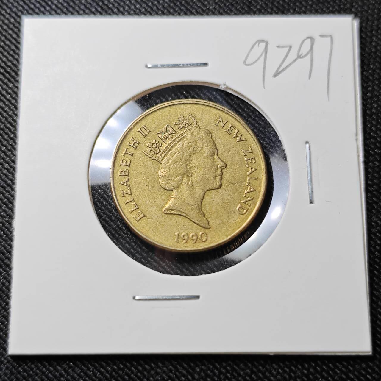 KK钱币收藏小铺  第392期  2月预留时间 周末发货  新西兰1元