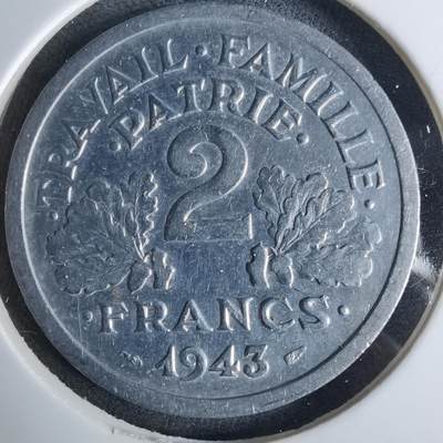 沼泽如烟--第984场 - 法国1943年2法郎