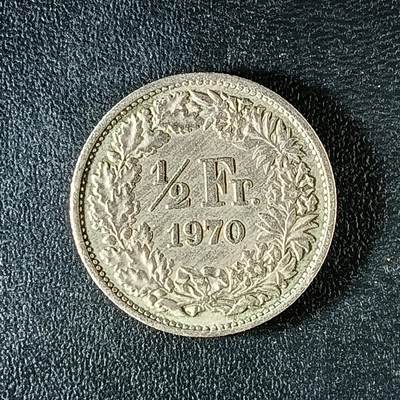 逸泉钱币2026第十二组世界钱币专场春节千件大拍A1614～2574 - 2119 瑞士1/2法郎