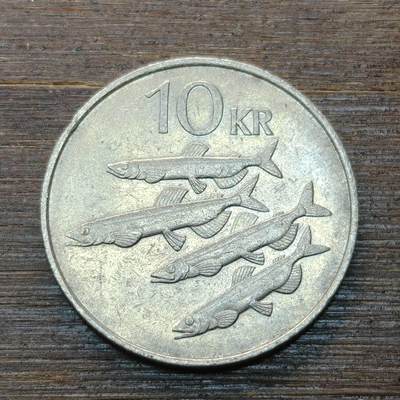 【本场4.12号发货】★第145★散币专场 不寄存，30包邮。不满30元，支付5元运费。《接受代拍 代送NGC评级》 - 42【无寄存】冰岛 1984年 10克朗