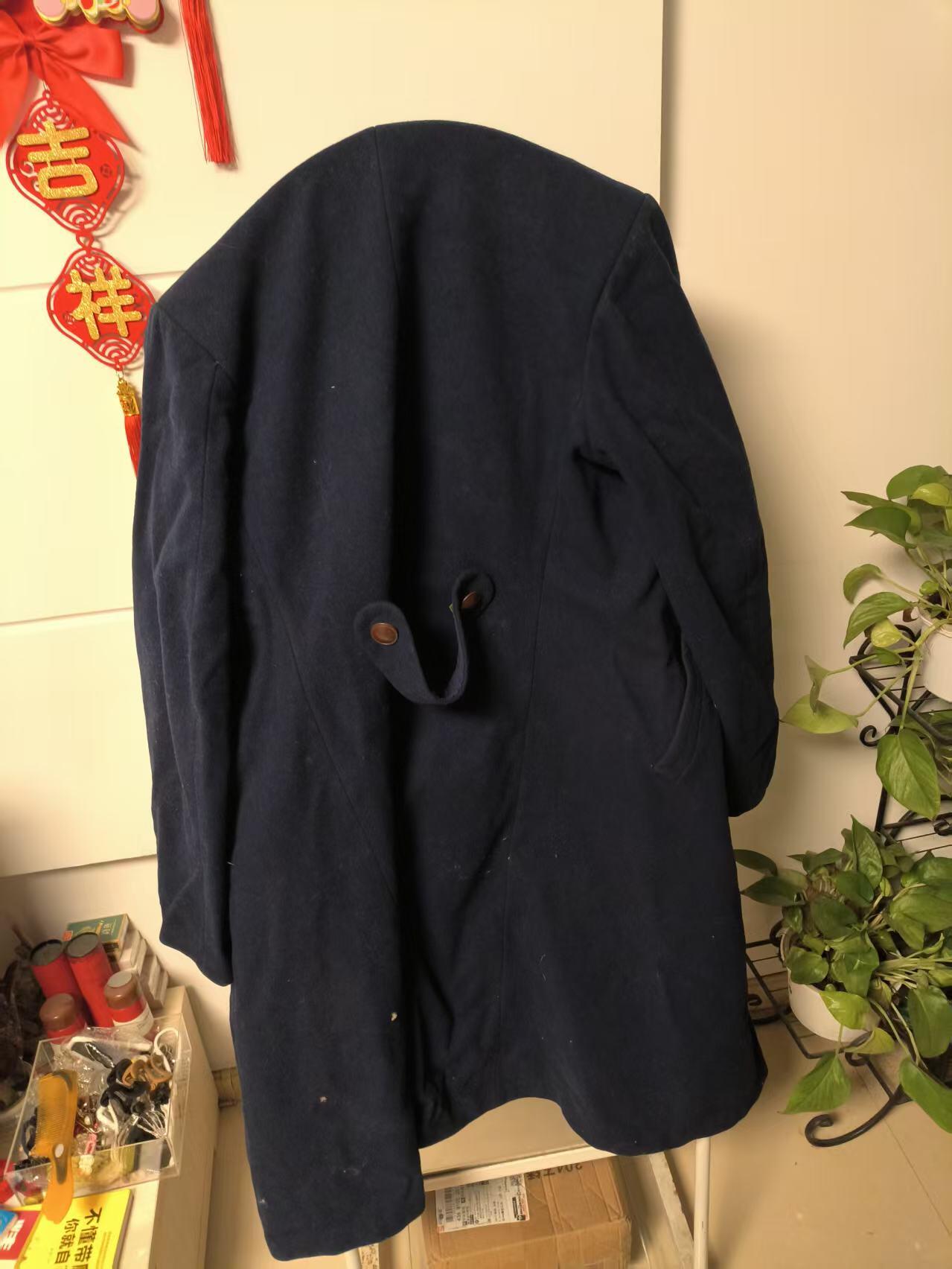 （店主清仓 大量自藏 制服徽章盛宴）罗岚⭐爱藏⭐甄选专拍第五场-分享拍场赚佣（实体经营） su-M74式海士舰艇冬季呢质大衣  1号尺码 光领大衣版型好 冬季外拍造型必备