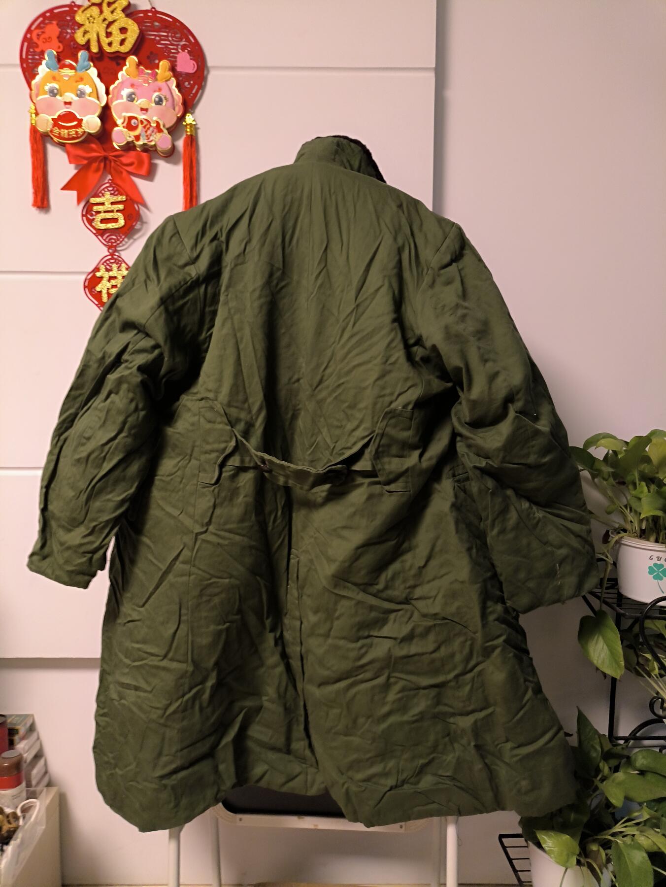 （店主清仓 大量自藏 制服徽章盛宴）罗岚⭐爱藏⭐甄选专拍第五场-分享拍场赚佣（实体经营） su-M65式干部大衣 正二号尺码 基本全新适合175-180体型适中者穿着（冬季神器日常可用）