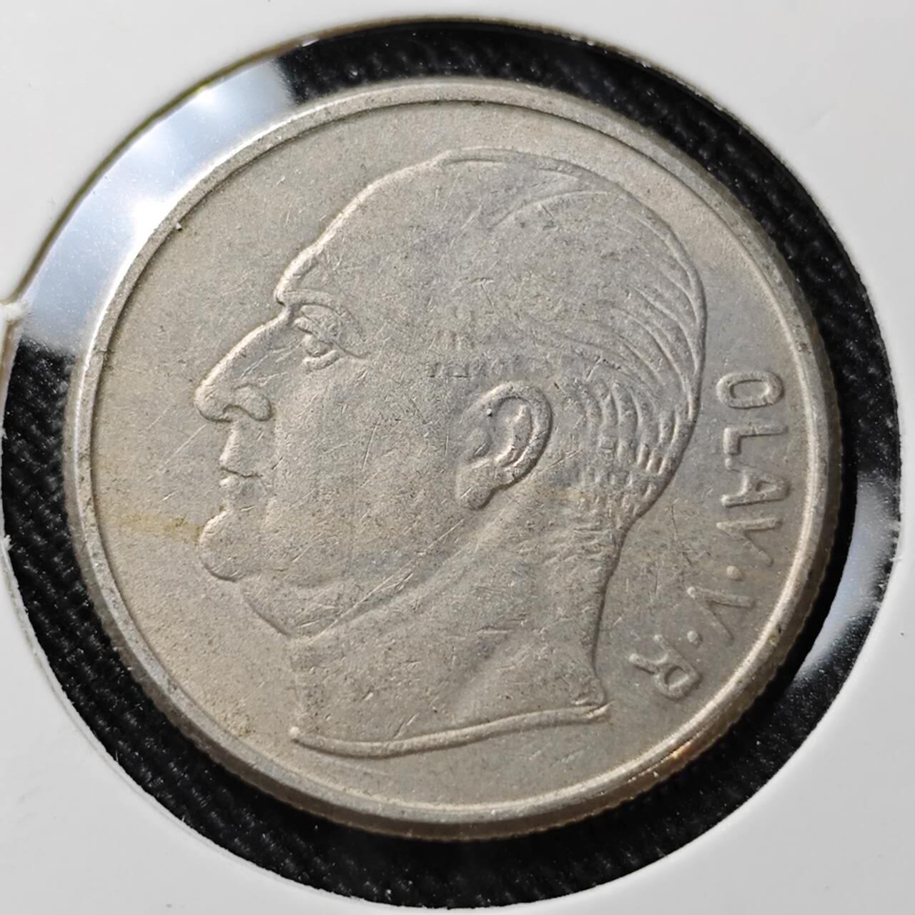 KK钱币收藏小铺  第392期  2月预留时间 周末发货  挪威1克朗