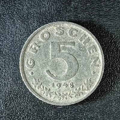 逸泉钱币2026第十二组世界钱币专场春节千件大拍A1614～2574 - 2122 奥地利5格罗申