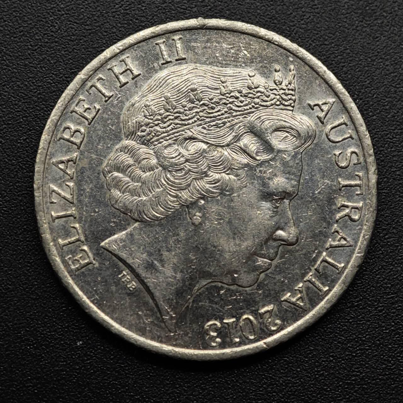 【淘币小摊】实时拍第八百六十三拍   小银币散币场   年前最后一周 之前的预留小年前全部发出 请更换最新收货地址  澳大利亚2001年百年20分纪念币