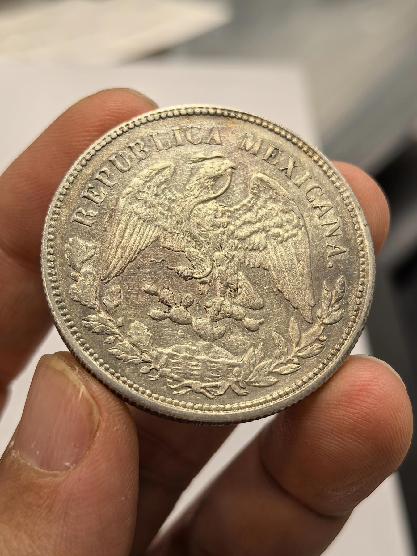 博洋堂“心向春光”2月精品大拍专场暨第160期（全场包邮） 墨西哥1902ZS FZ版直边鹰洋 原光好品