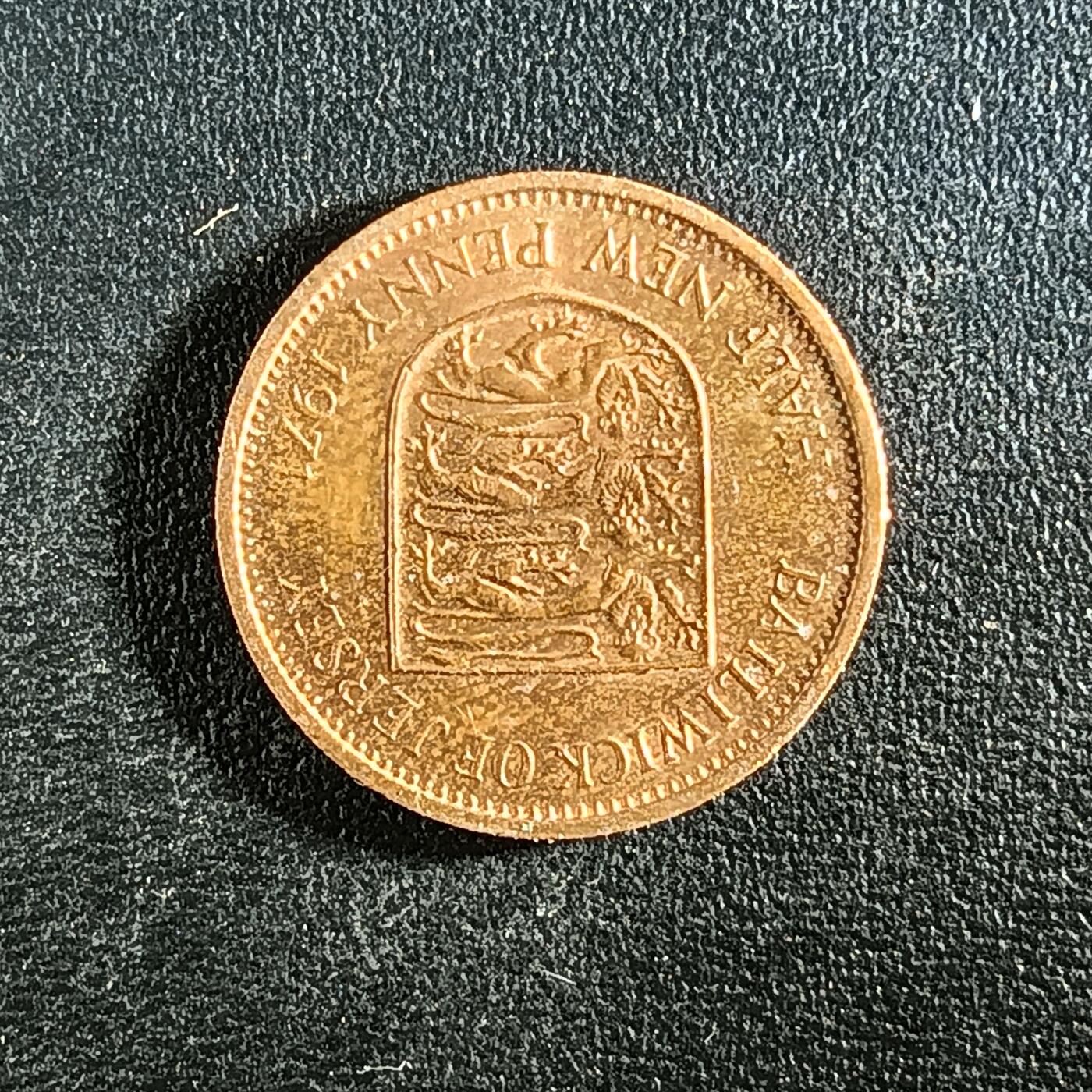 逸泉钱币2026第十二组世界钱币专场春节千件大拍A1614～2574 2085 欧洲泽西2便士