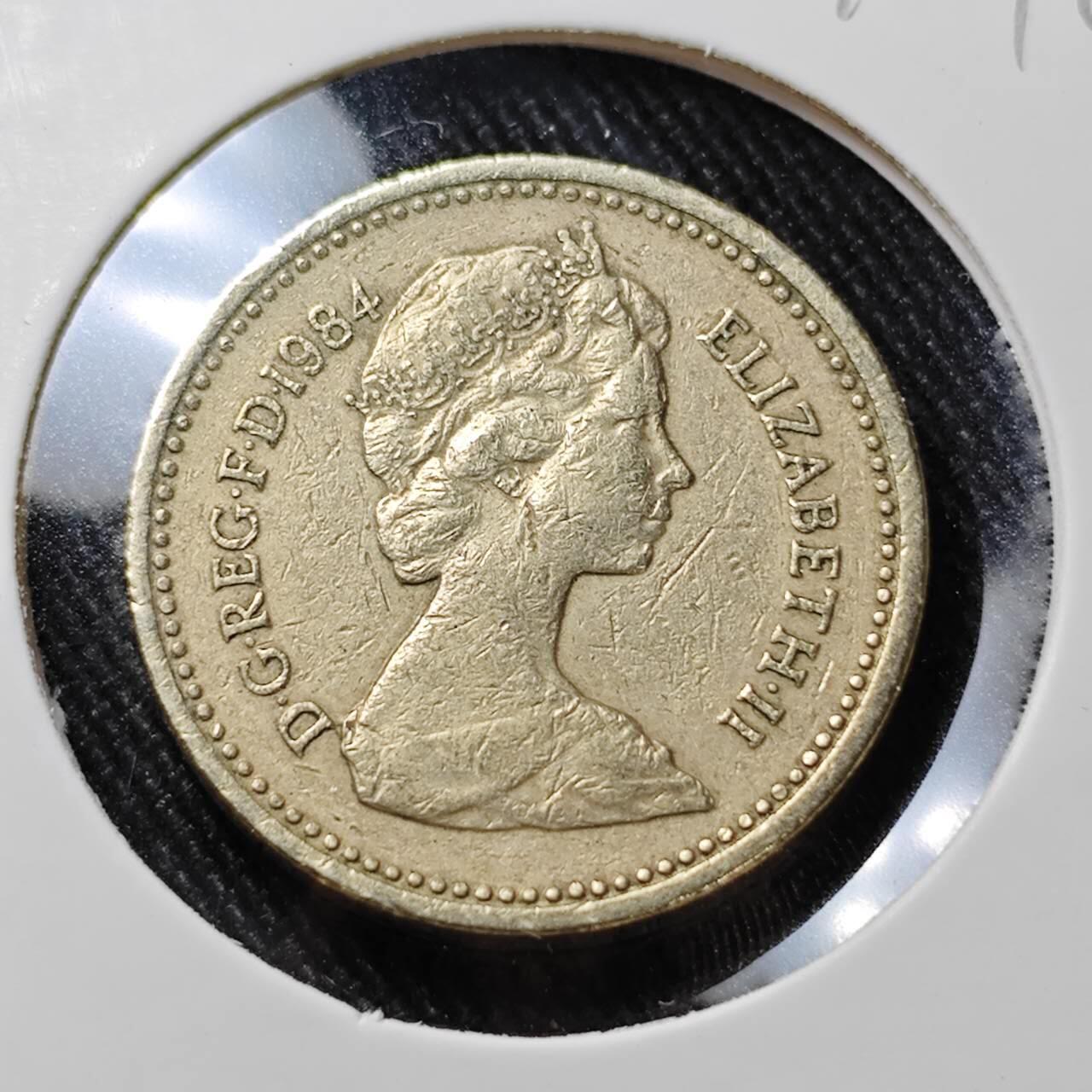 KK钱币收藏小铺  第392期  2月预留时间 周末发货  英国1镑