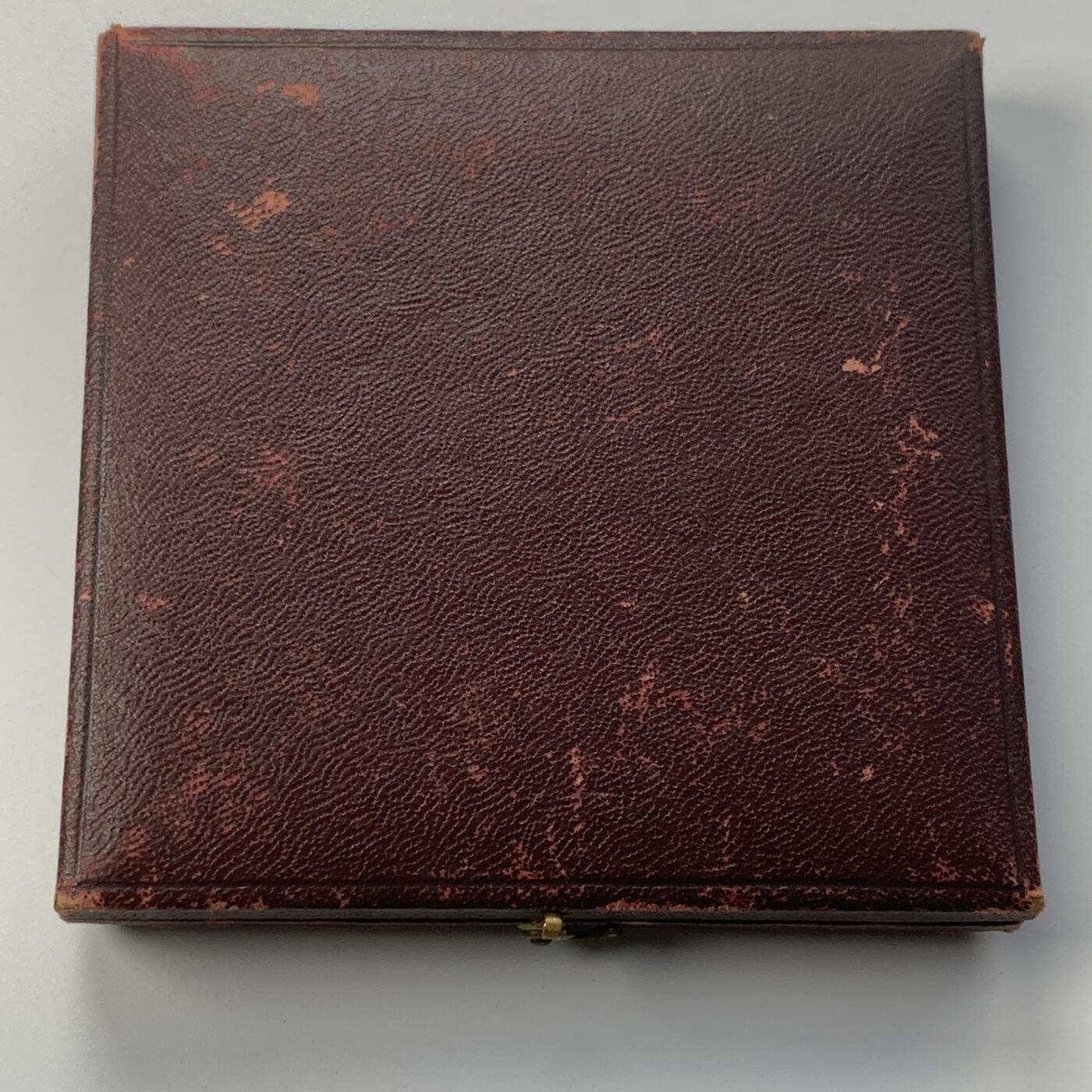 掌中浮雕-藏着的欧洲第052场 1913年雷蒙德-庞加莱当选法兰西共和国总统纪念铜章，72mm，原盒