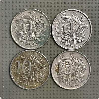 2026年第21场各国散币拍卖（总第171场） - 澳大利亚10分4枚