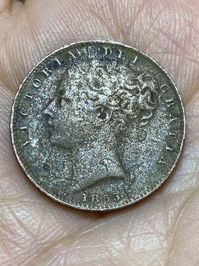 2026年第十九场(总第一百八十八场）外国好品散币场(免佣金) - 英国🇬🇧1853年1法新(维多利亚女王青年时期)