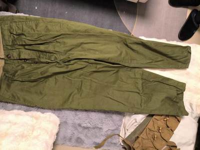 （店主清仓 大量自藏 制服徽章盛宴）罗岚⭐爱藏⭐甄选专拍第五场-分享拍场赚佣（实体经营） - su-M65式陆干部裤 早期棉卡基本全新正一号（巨JB大万能尺码）185壮硕者可穿