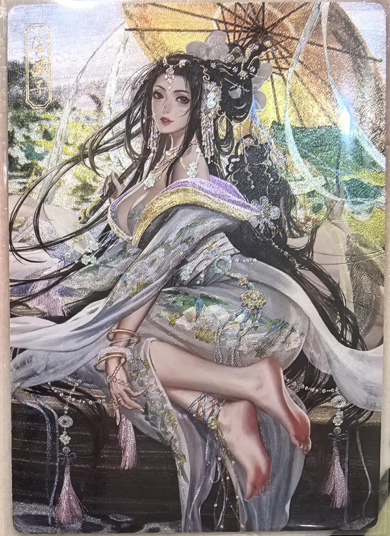 丫丫卡拍周中期快速结束（2月5日21：30截拍） 【卡玩帕克】幻世神姬-01白素贞 粗闪二服饰