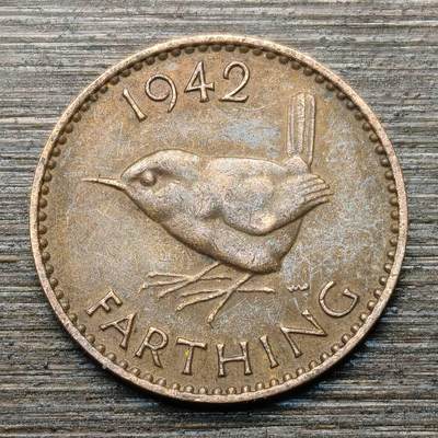 【本场4.12号发货】★第145★散币专场 不寄存，30包邮。不满30元，支付5元运费。《接受代拍 代送NGC评级》 - 19【无寄存】1942年 英国 1便士