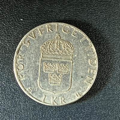 逸泉钱币2026第十二组世界钱币专场春节千件大拍A1614～2574 - 1987 瑞典1克郎