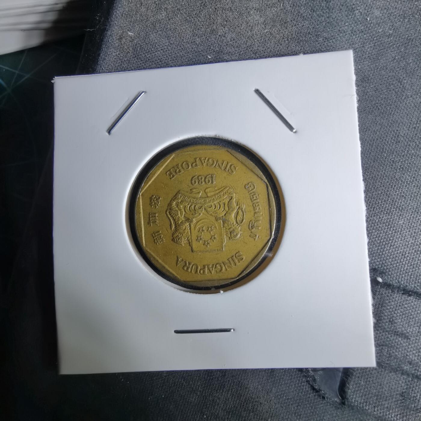 沼泽如烟--第984场 新加坡1989年一元