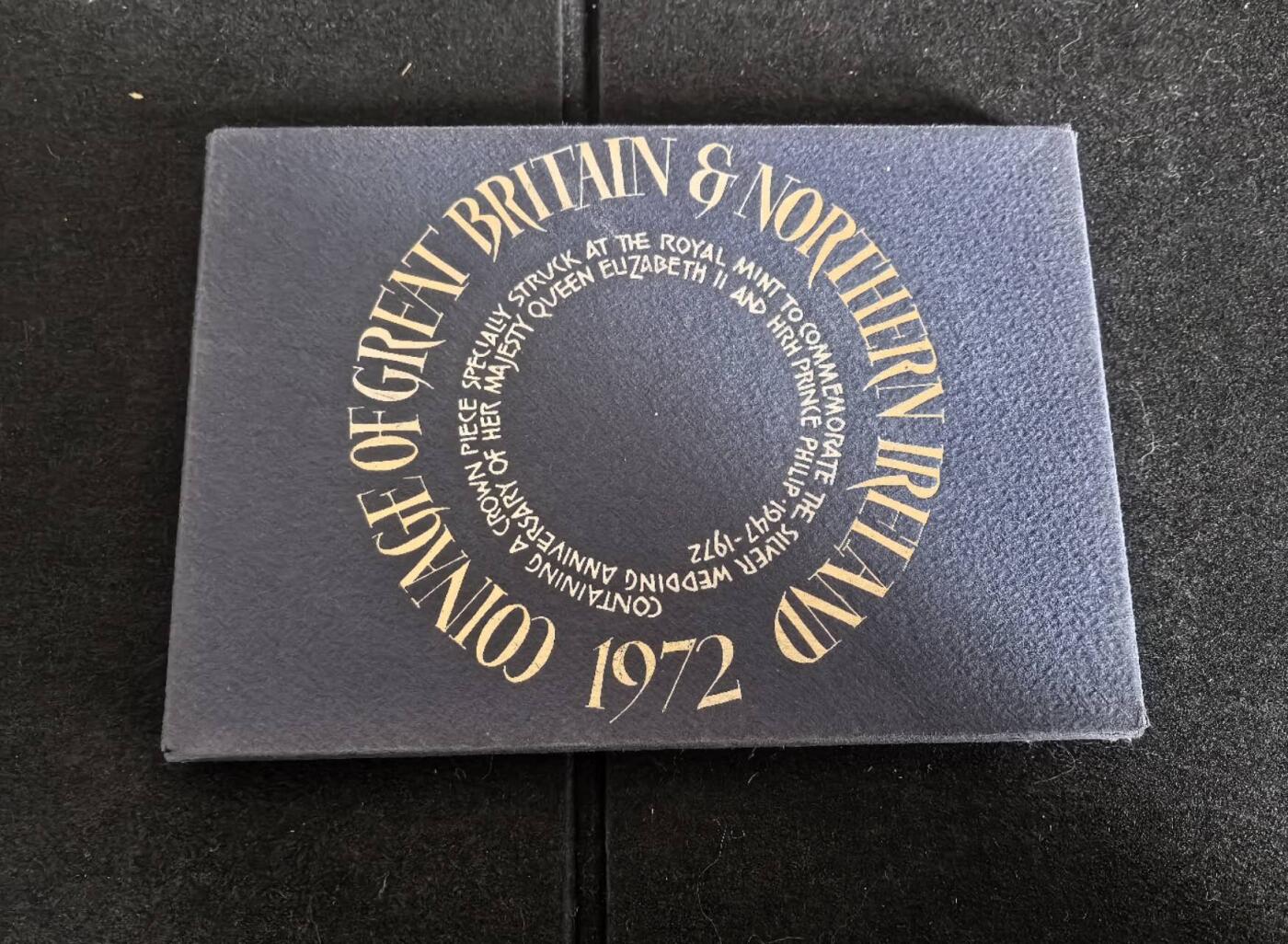 Triple S 第72期 1972英国原盒套币