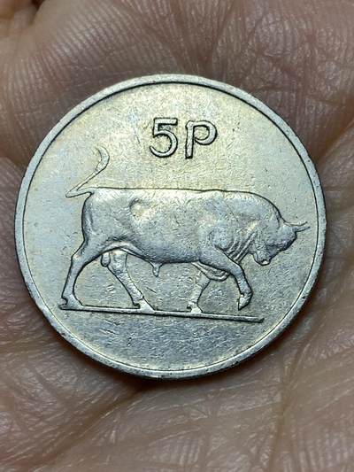 2026年第十九场(总第一百八十八场）外国好品散币场(免佣金) - 爱尔兰🇮🇪1971年5便士(共和国时期第二套第一版，十进制首发年)