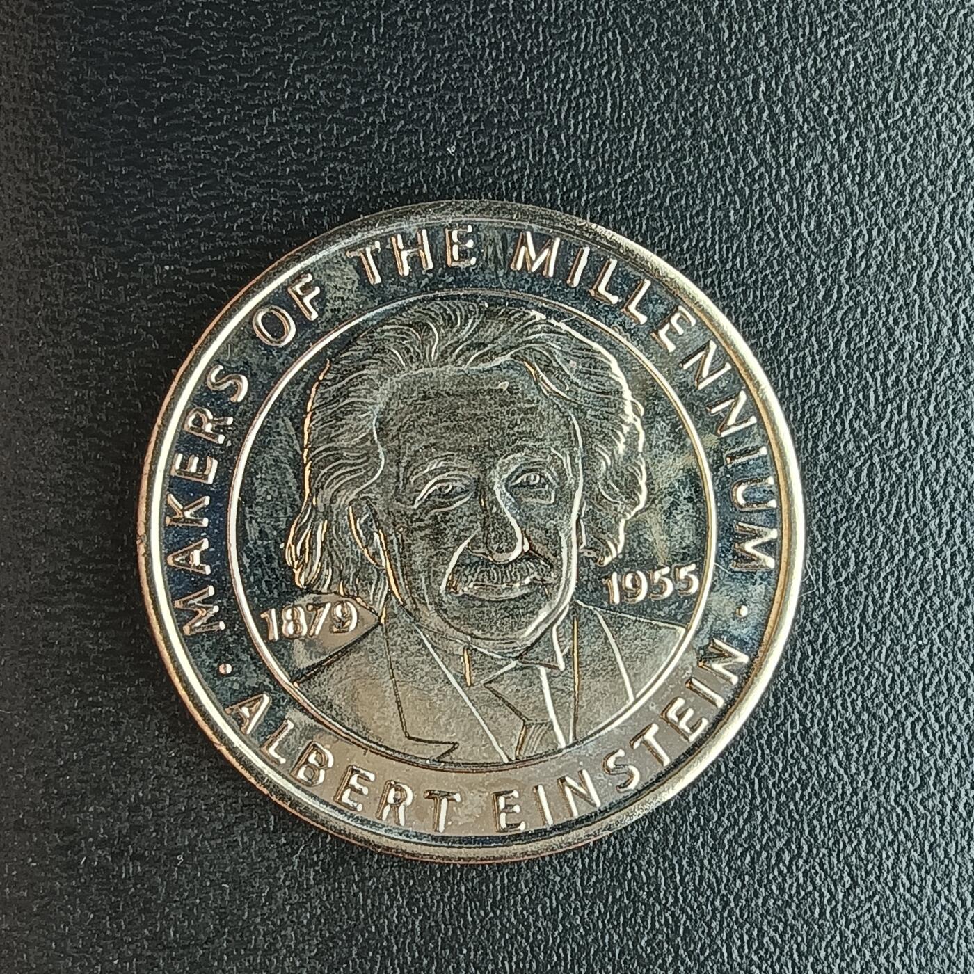 逸泉钱币2026第十二组世界钱币专场春节千件大拍A1614～2574 2037  2000年世界名人纪念章