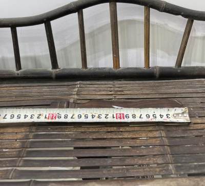 老红木古琴形臂搁镇纸