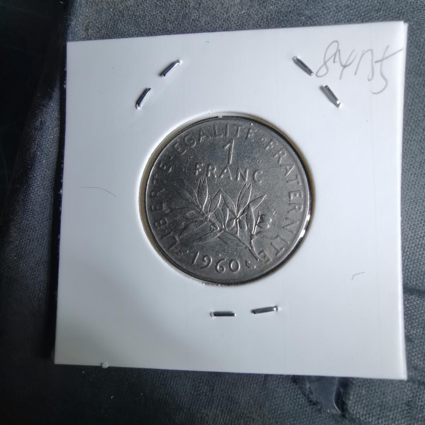 沼泽如烟--第984场 法国1960年1法郎