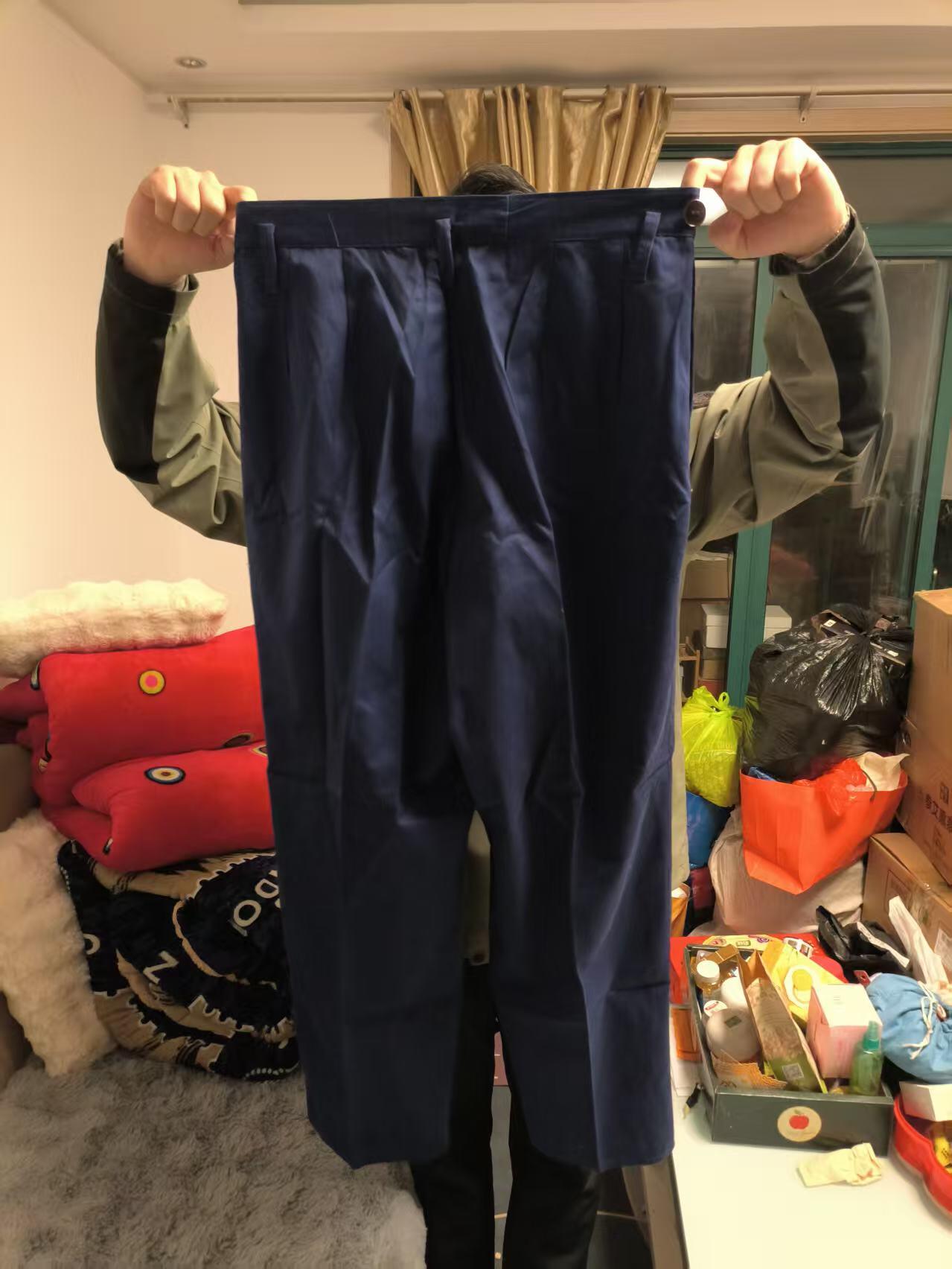 （店主清仓 大量自藏 制服徽章盛宴）罗岚⭐爱藏⭐甄选专拍第五场-分享拍场赚佣（实体经营） su-M74式海干部常服裤 正三号（冬季常服 单穿约为正一号到正二号之间）基本全新