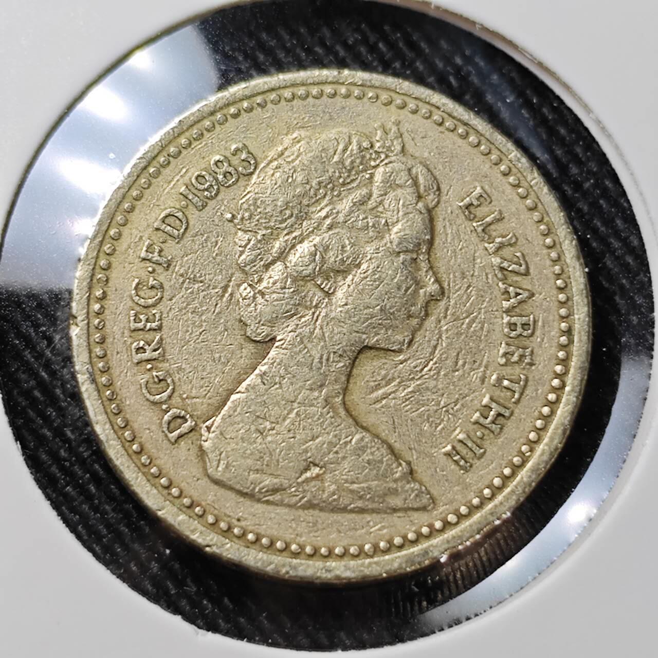 KK钱币收藏小铺  第392期  2月预留时间 周末发货  英国1镑