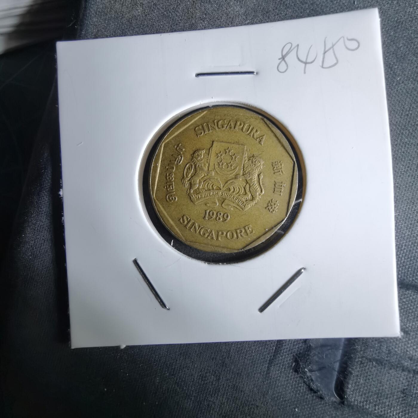 沼泽如烟--第984场 新加坡1989年一元